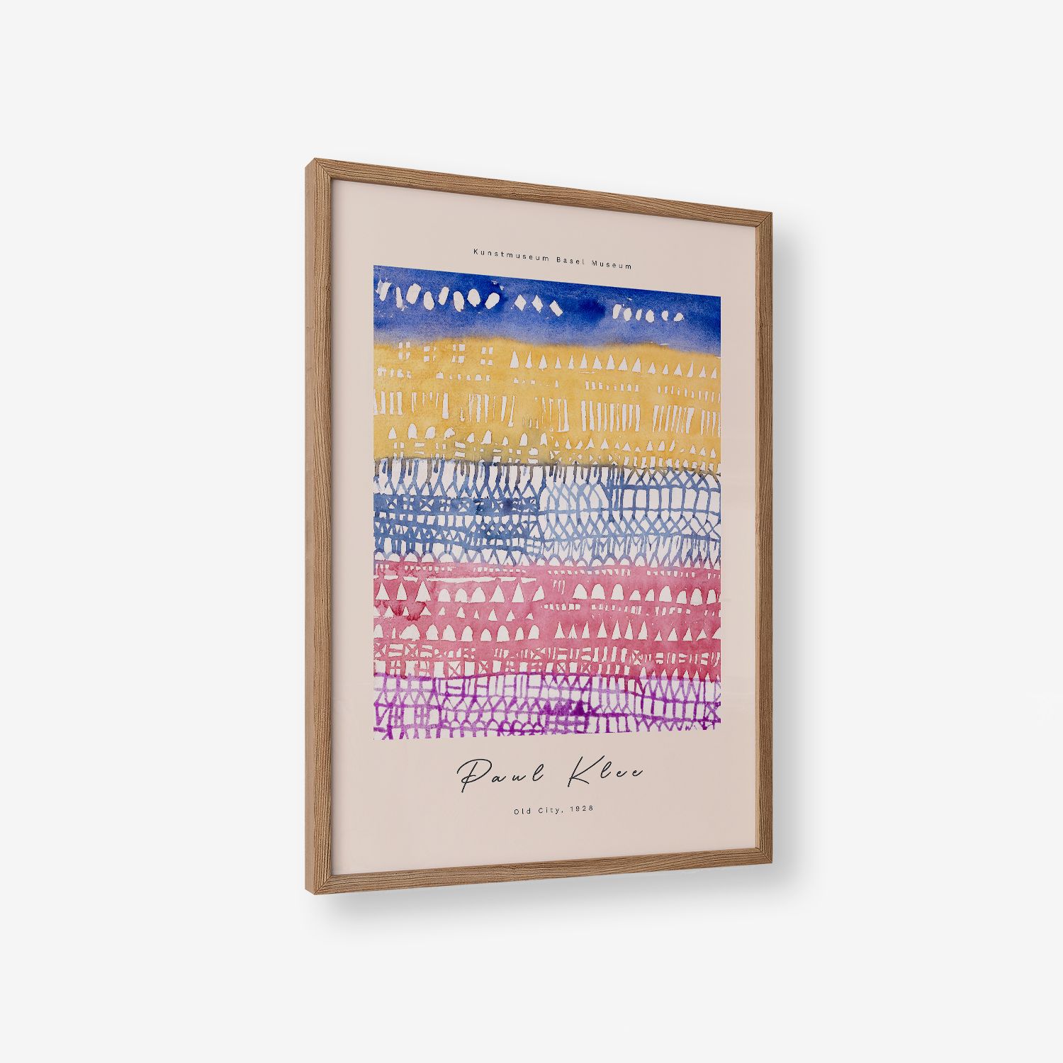 Poster - Old City door Paul Klee
