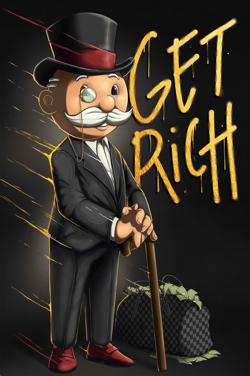 Poster - Monopoly Word Rijk