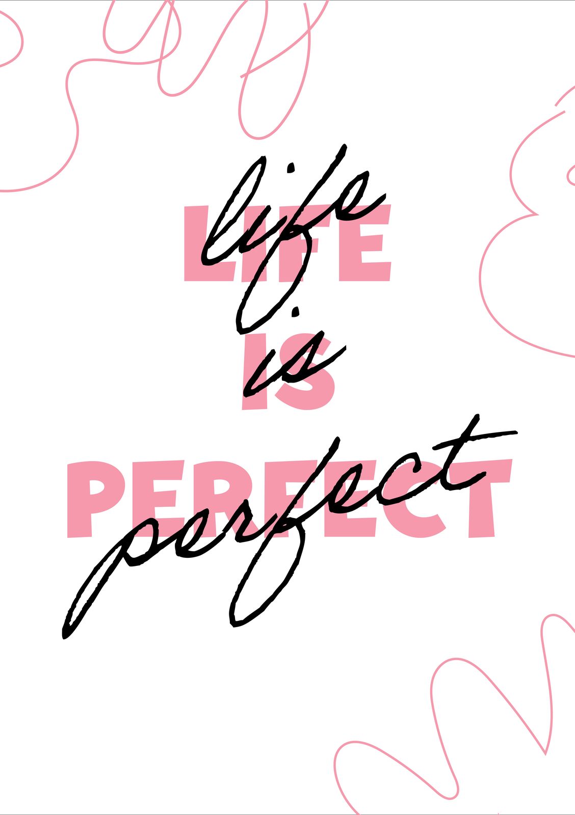 Poster - Het Leven is Perfect
