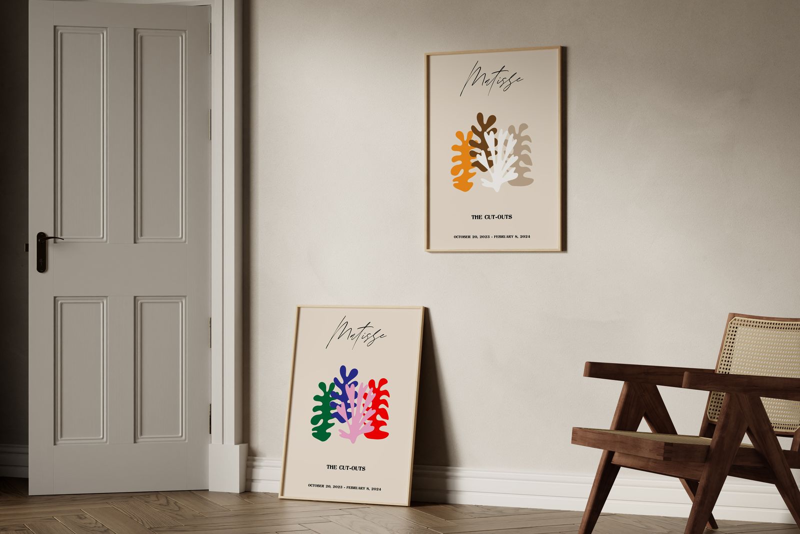 Poster - The Cut-Outs van Matisse / Set van 2