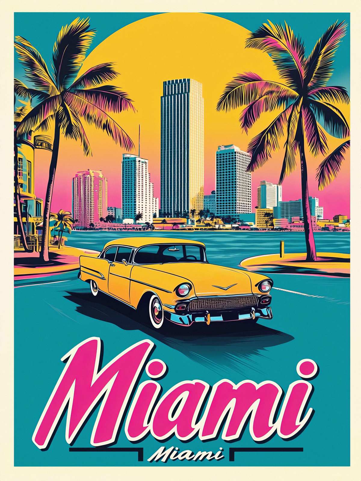 Poster - Miami Vibes