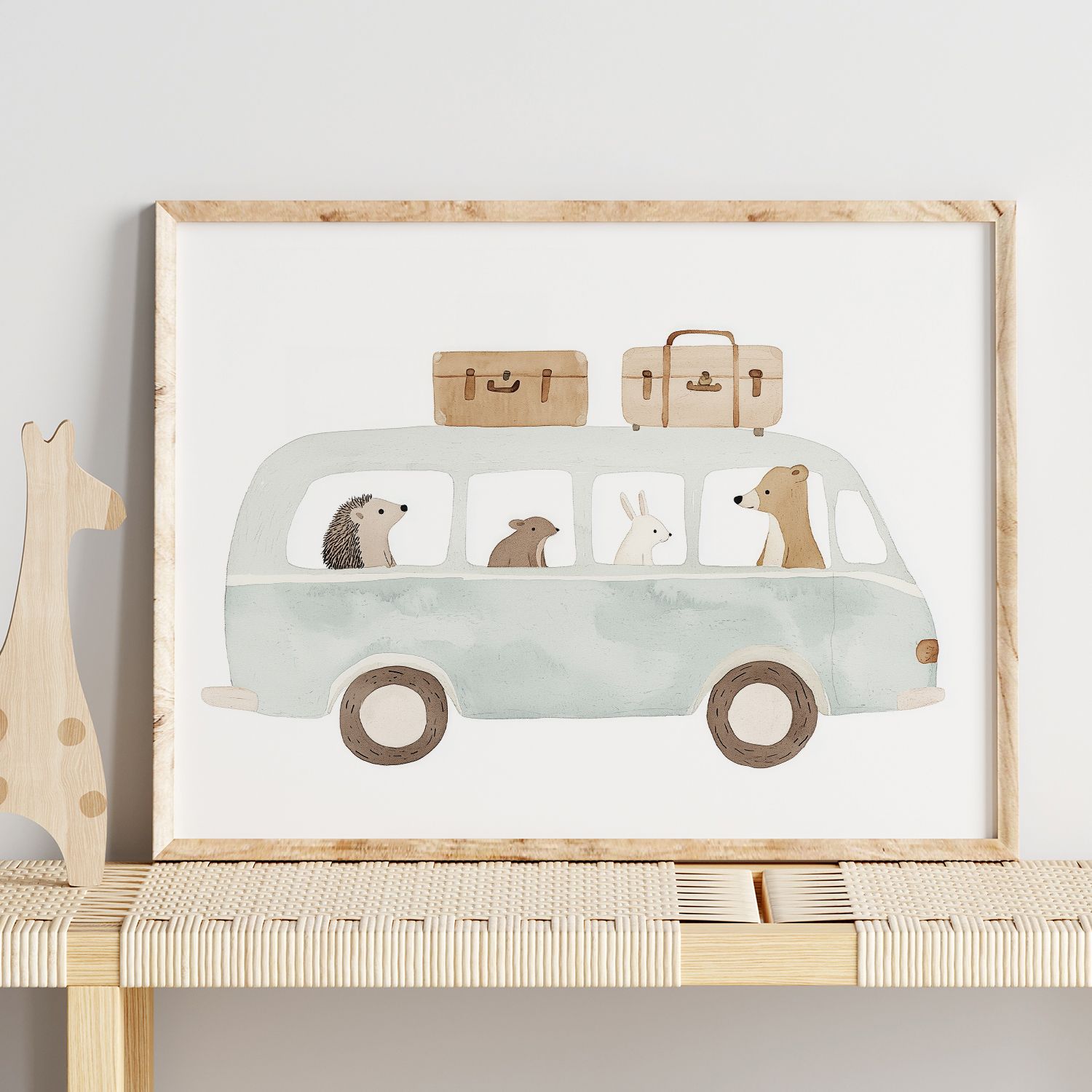 Poster - Dierenbusreis
