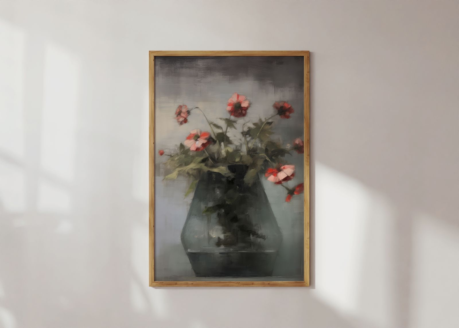 Poster - Bloemenvase
