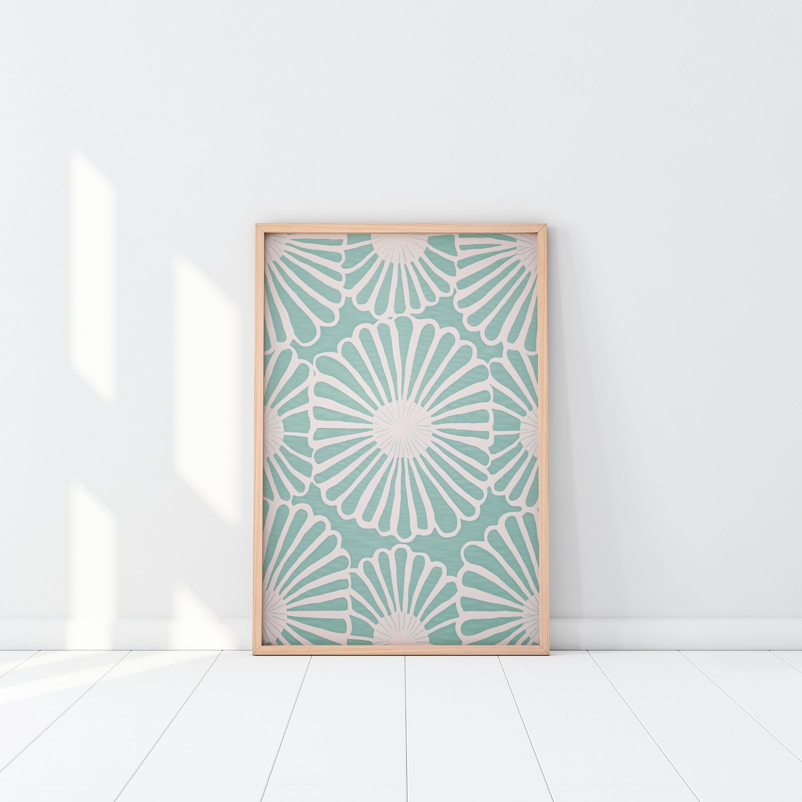 Poster - Bloemenstraling