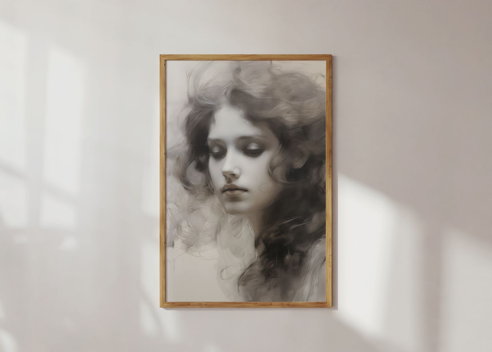 Poster - Etherisch Portret