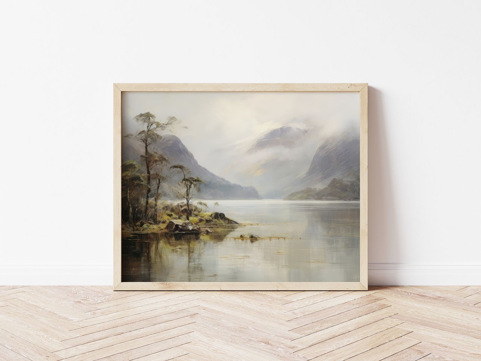 Poster - Seren Berglandschap