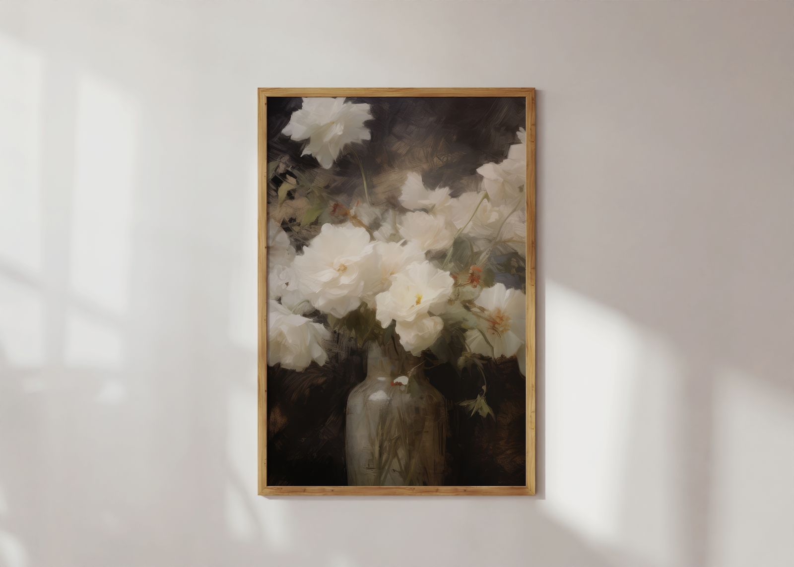 Poster - Bloemrijke Elegantie