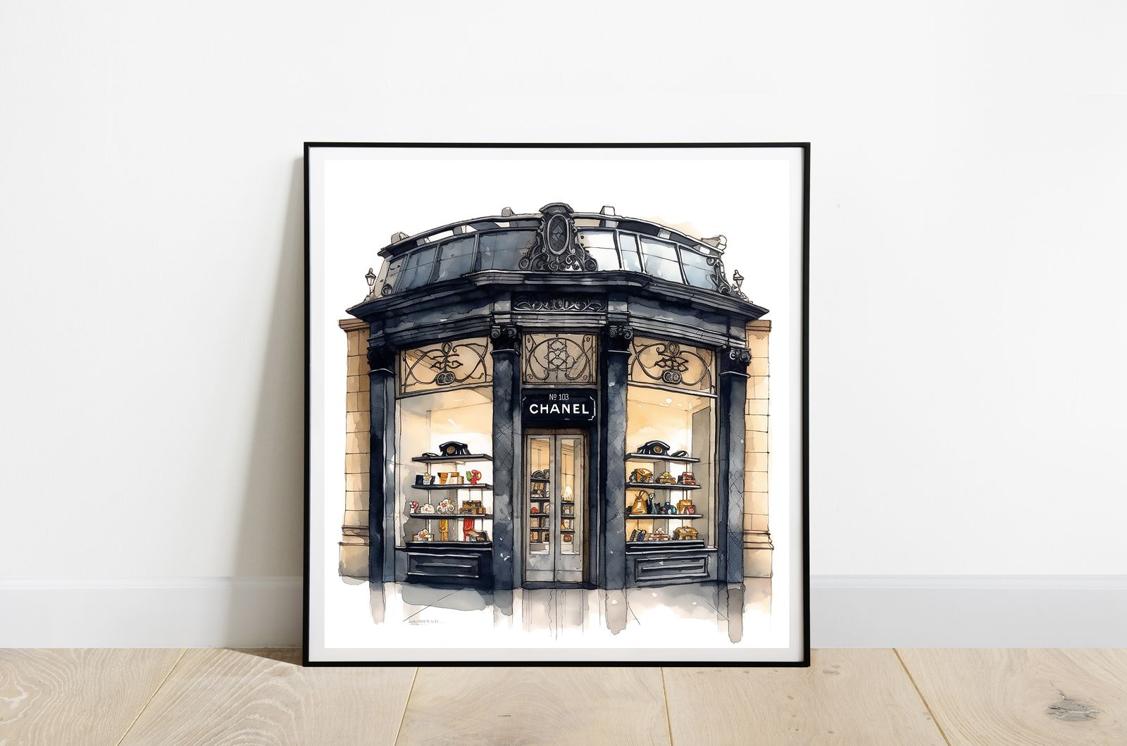 Chanel Winkelpui Muurposter