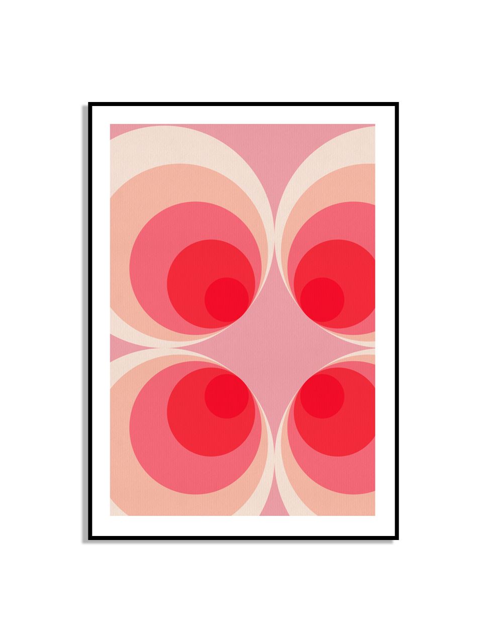 Moderne abstracte cirkelposter