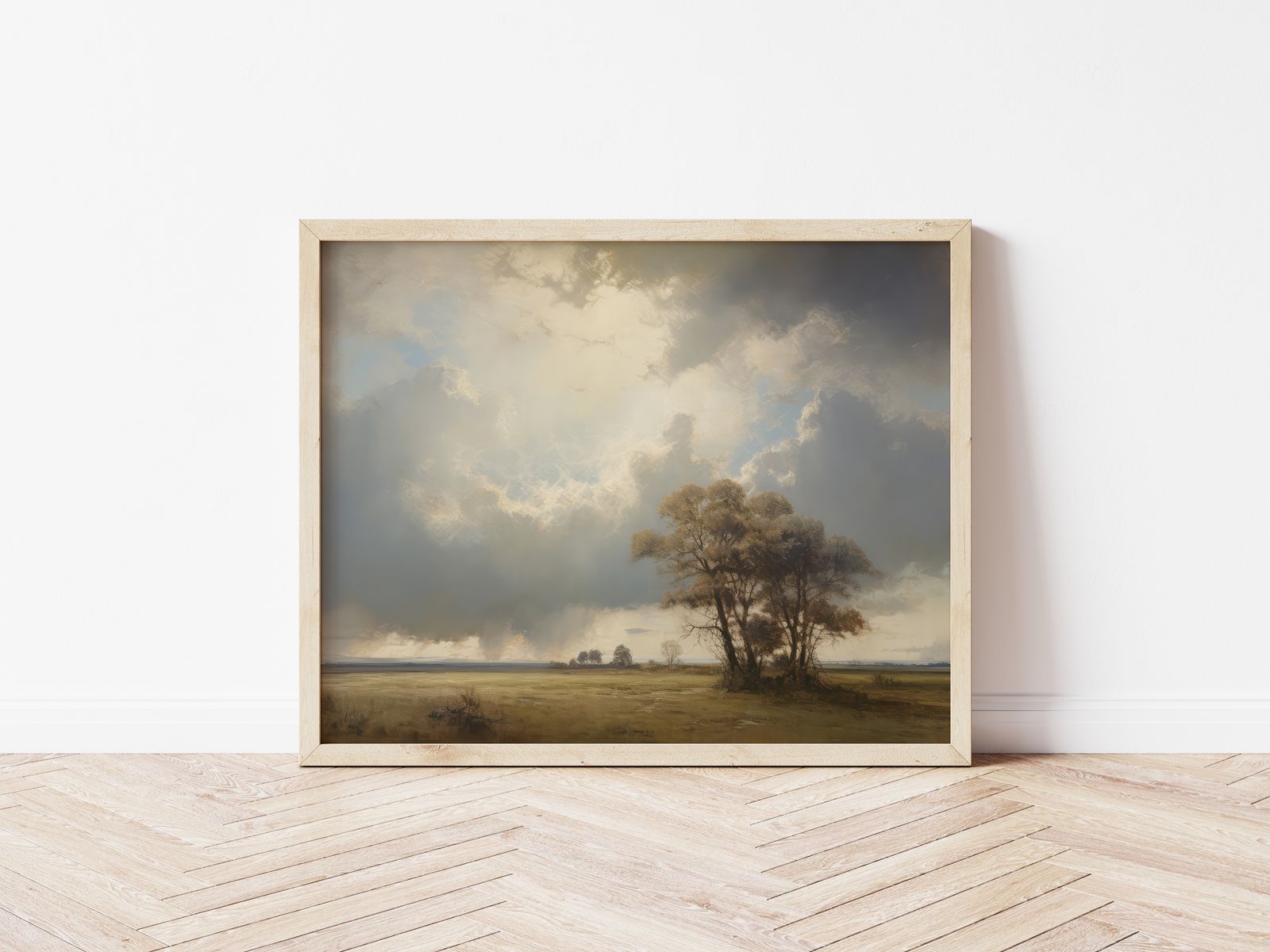 Poster - Landschapsschilderij