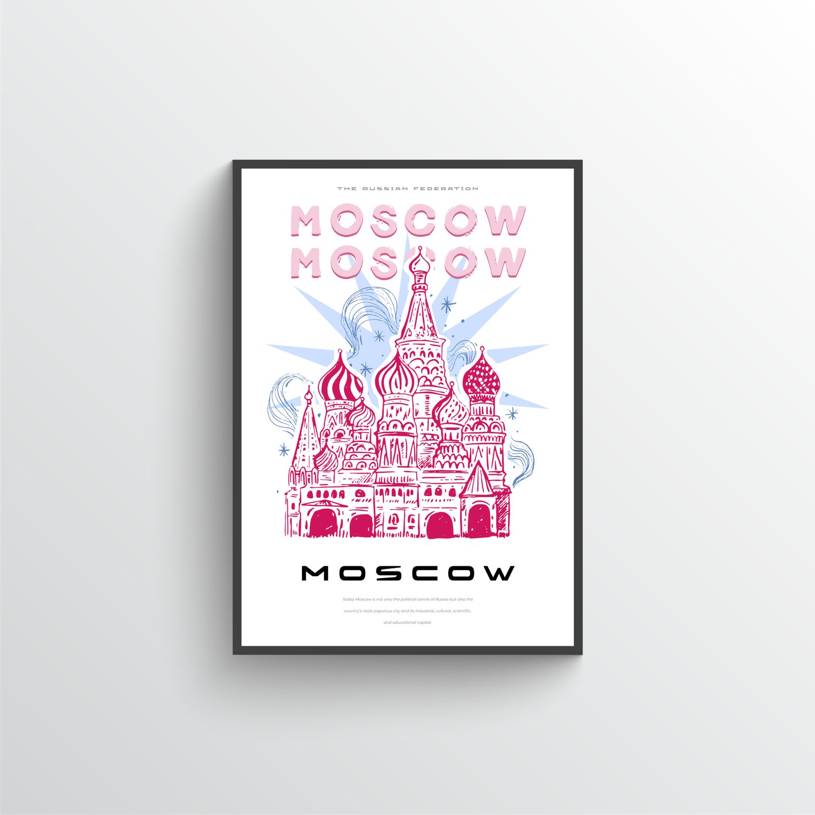 Moskou Poster