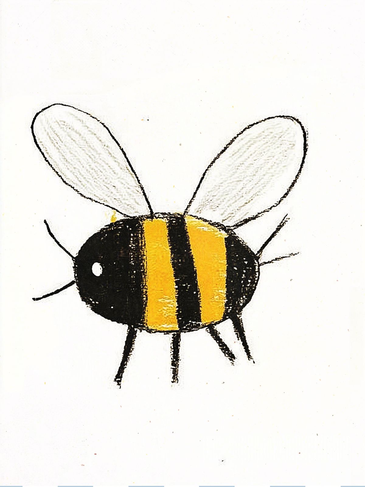 Poster - Schattige Bij