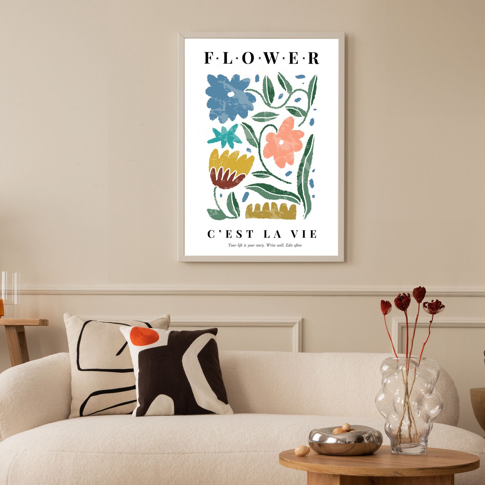 Bloemen Kunst Poster
