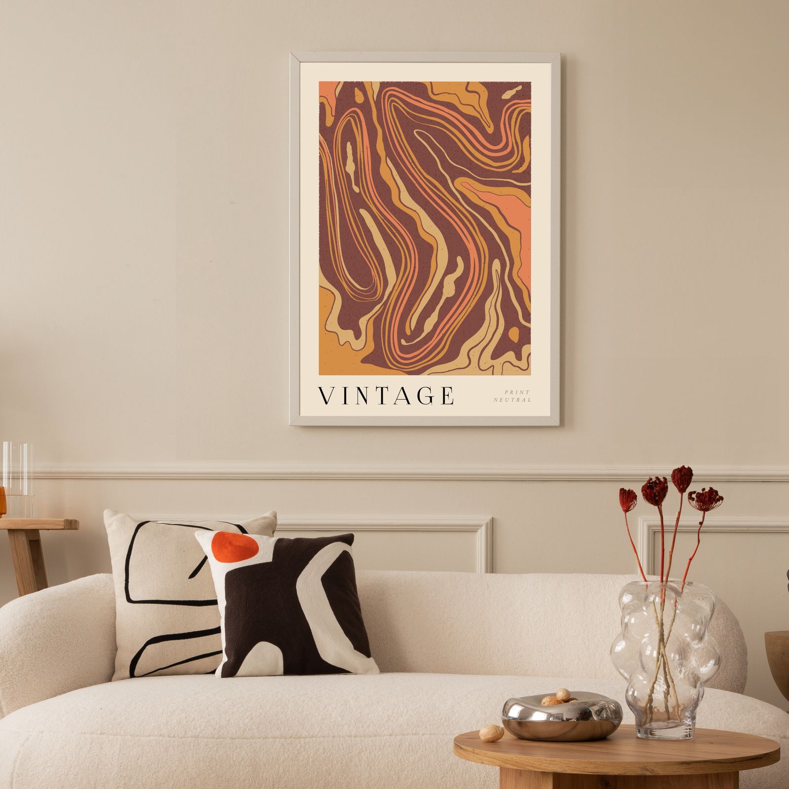 Vintage Kunst Poster