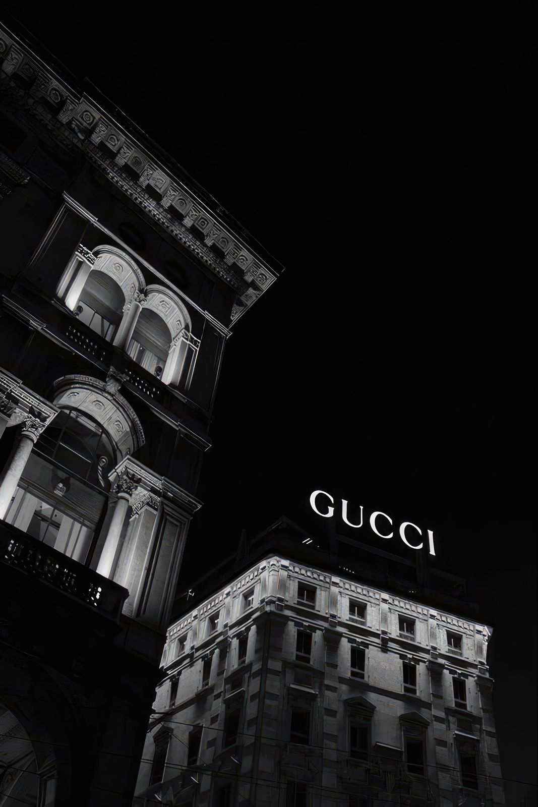 Poster - Gucci Gebouwarchitectuur