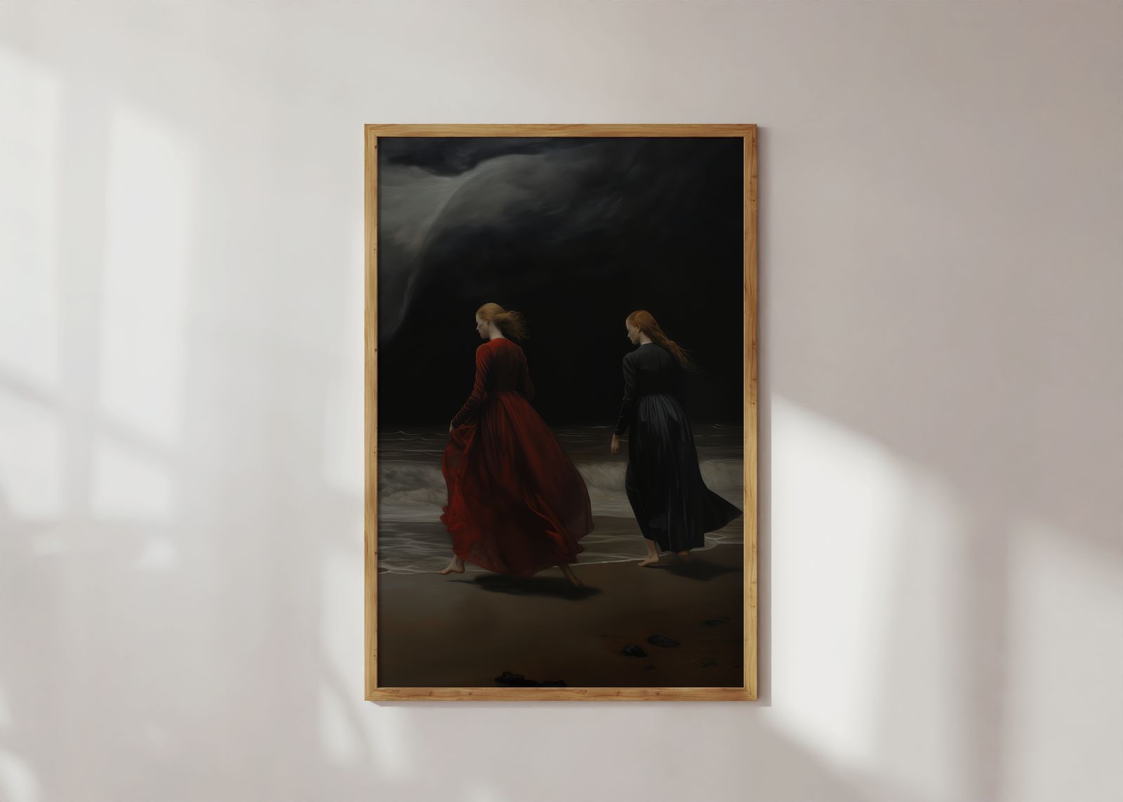 Poster - Vrouwen bij de Zee