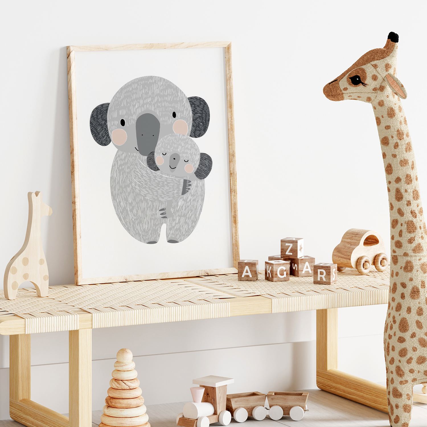 Poster - Koaala Familie
