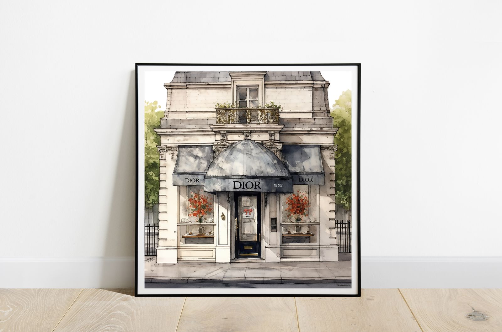 Dior Winkelposter