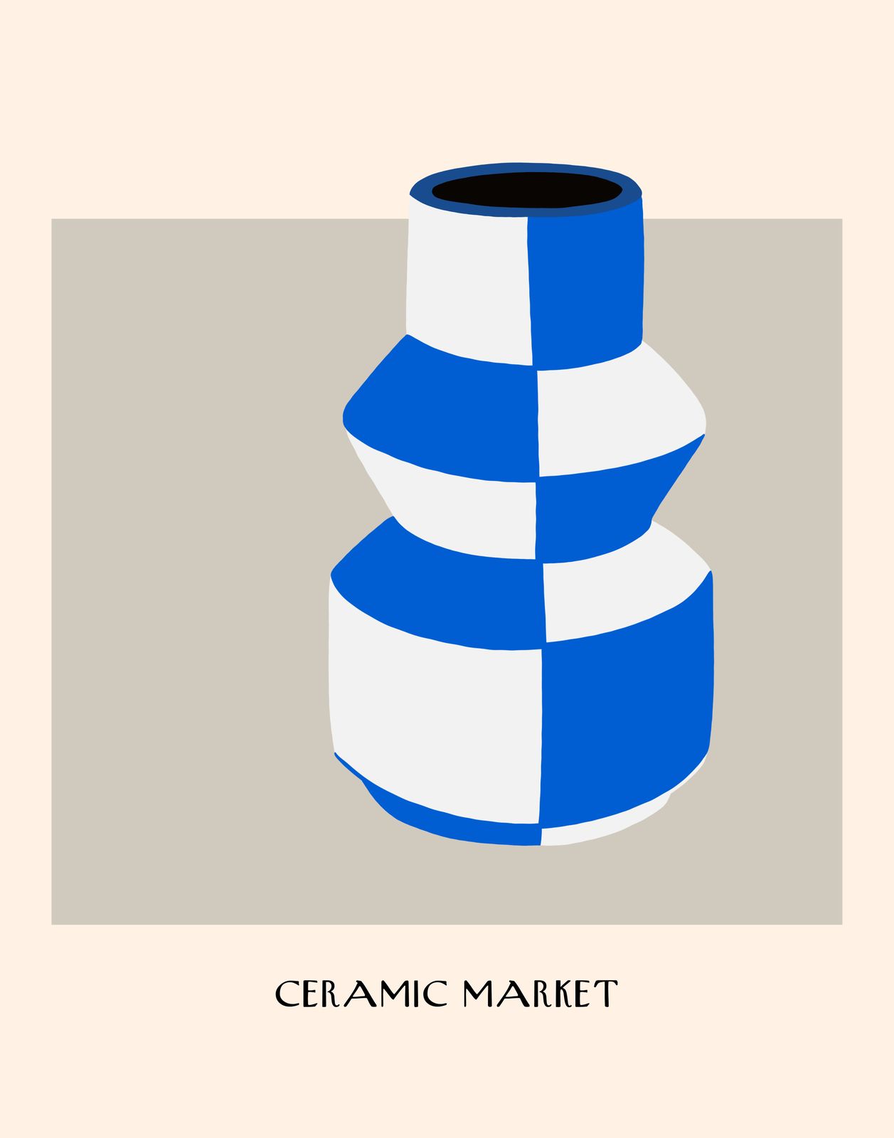 Poster - Keramische Markt