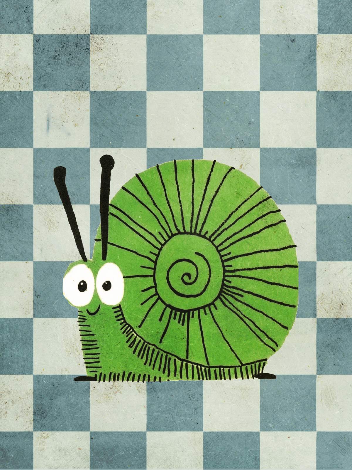 Poster - Groene Slak