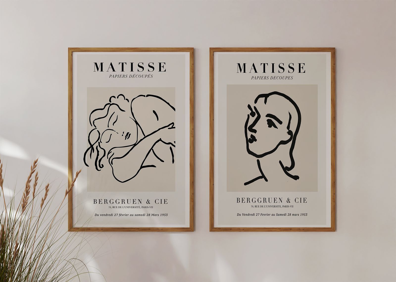 Poster - Matisse kunst / Set van 2