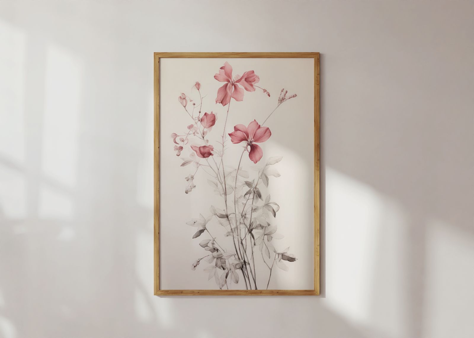 Poster - Bloemrijke Elegant