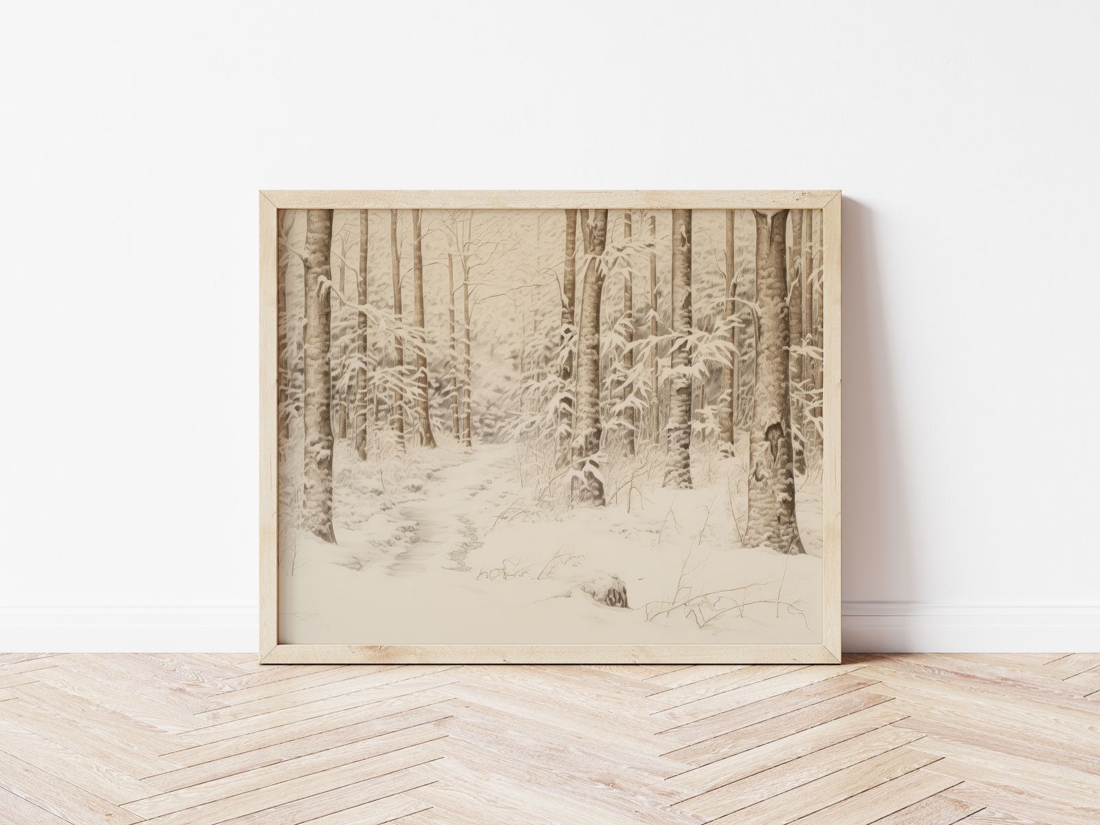 Poster - Winterbos Pad