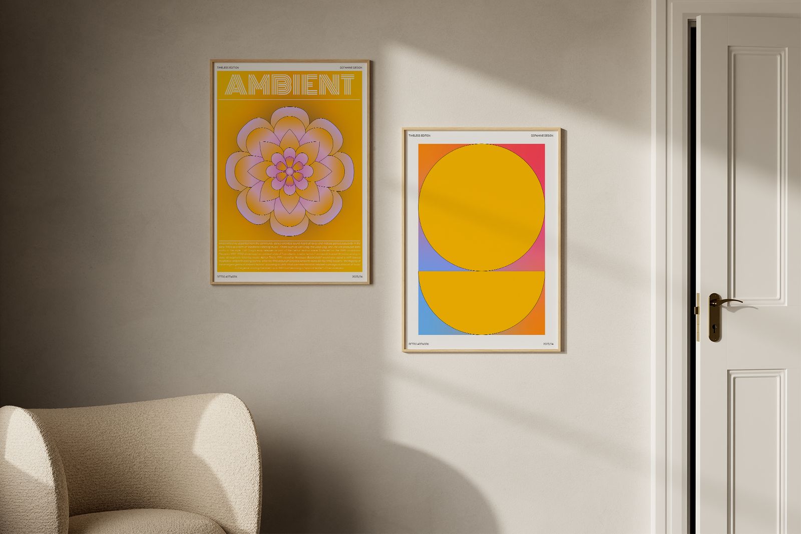 Poster - Ambient Design Collectie / Set van 2