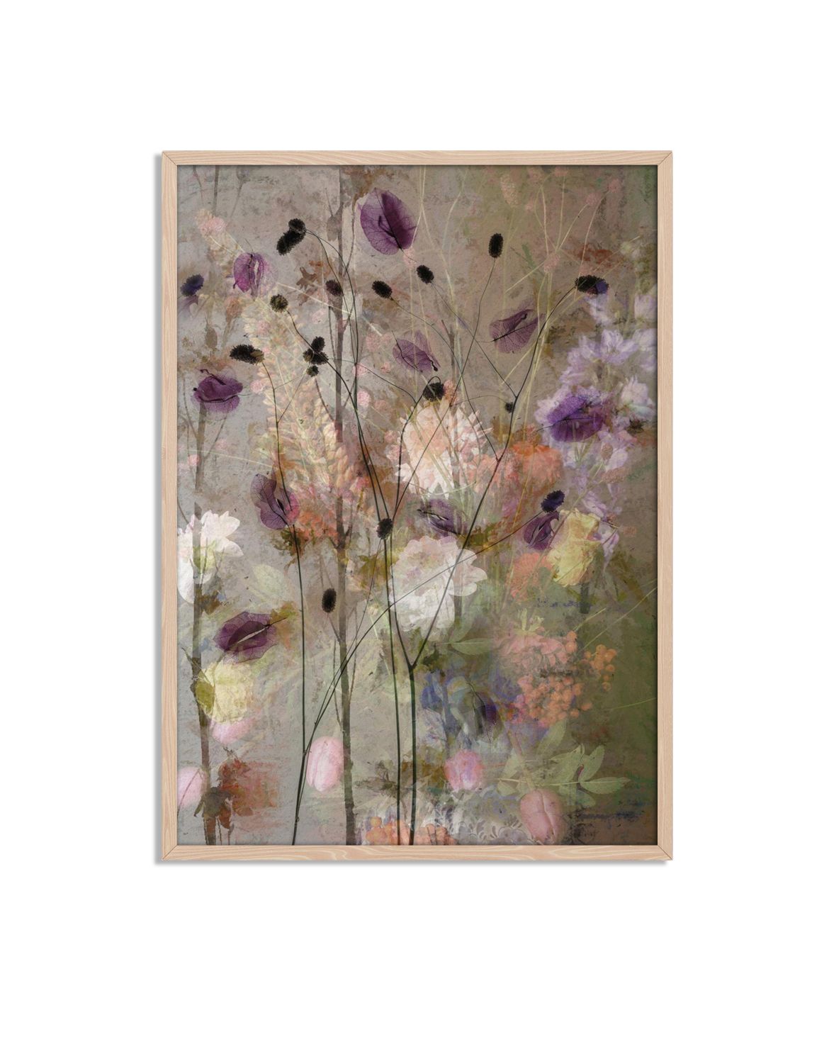 Elegante Bloemenkunst Poster