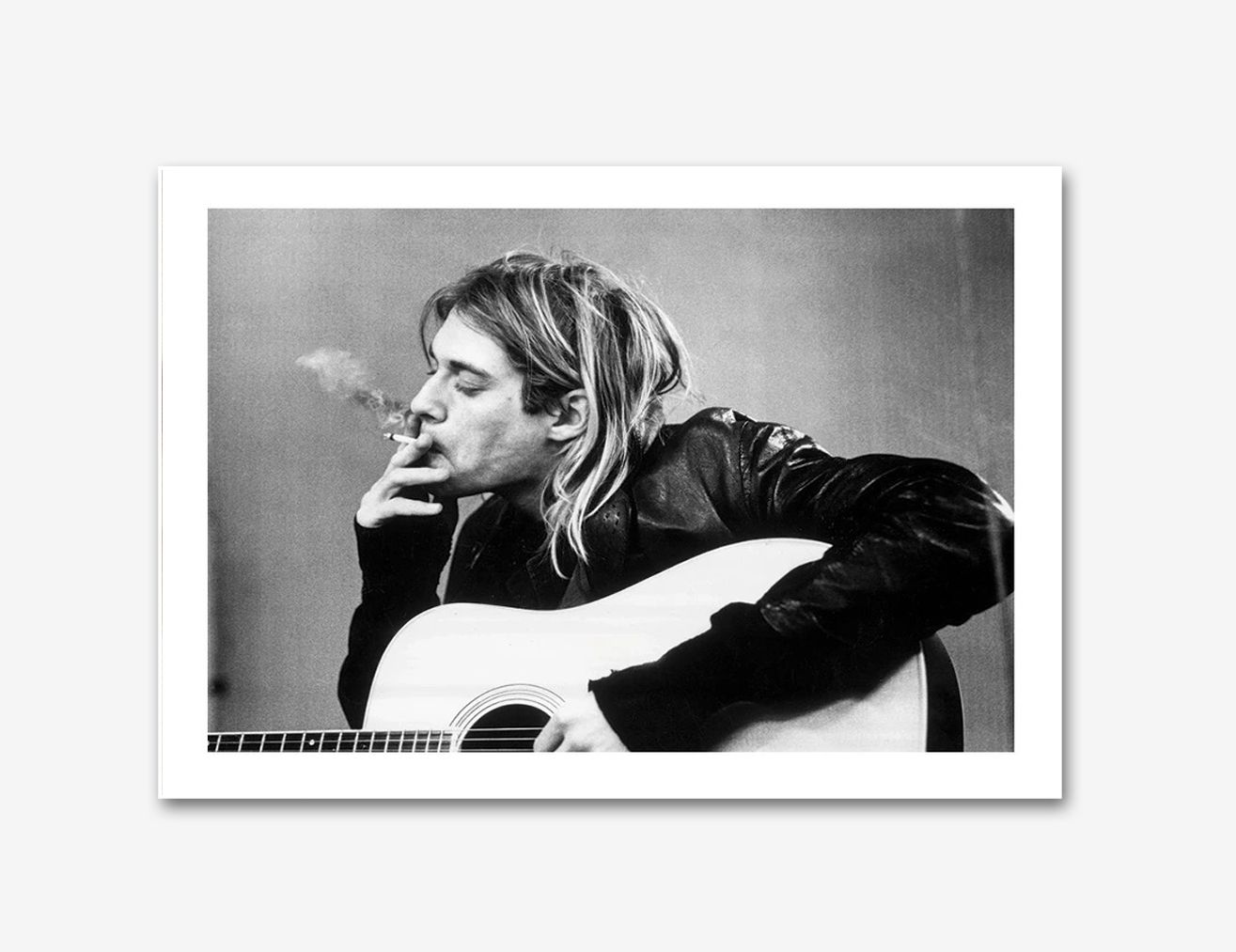 Kurt Cobain Roken Poster