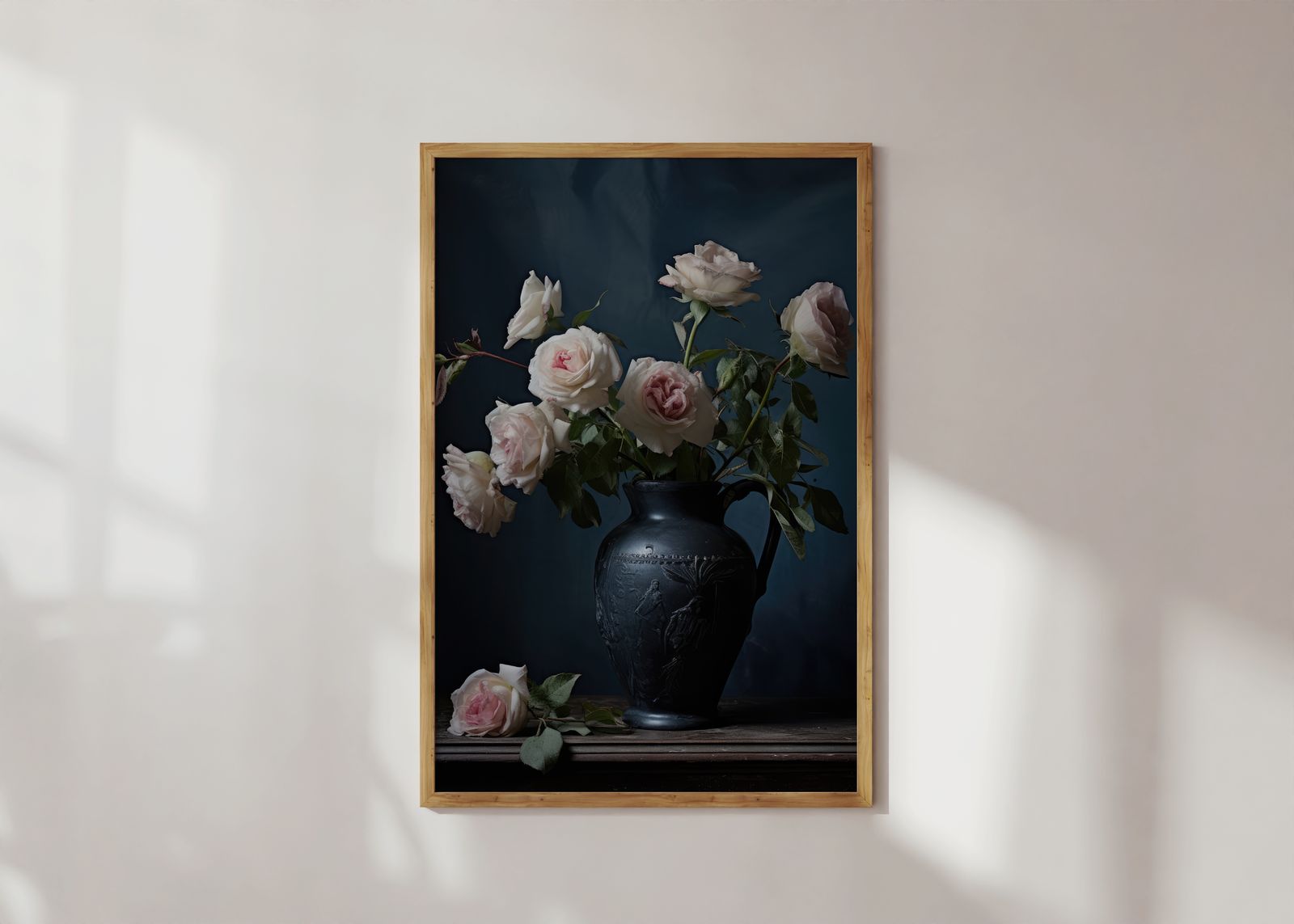 Poster - Vaas met Rozen