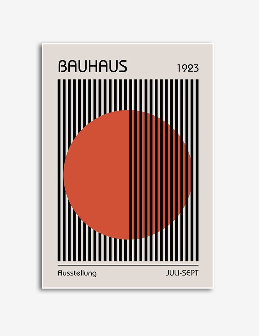 Bauhaus 1923 Poster