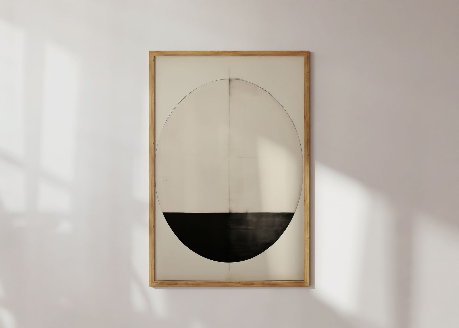 Poster - Abstracte Cirkel