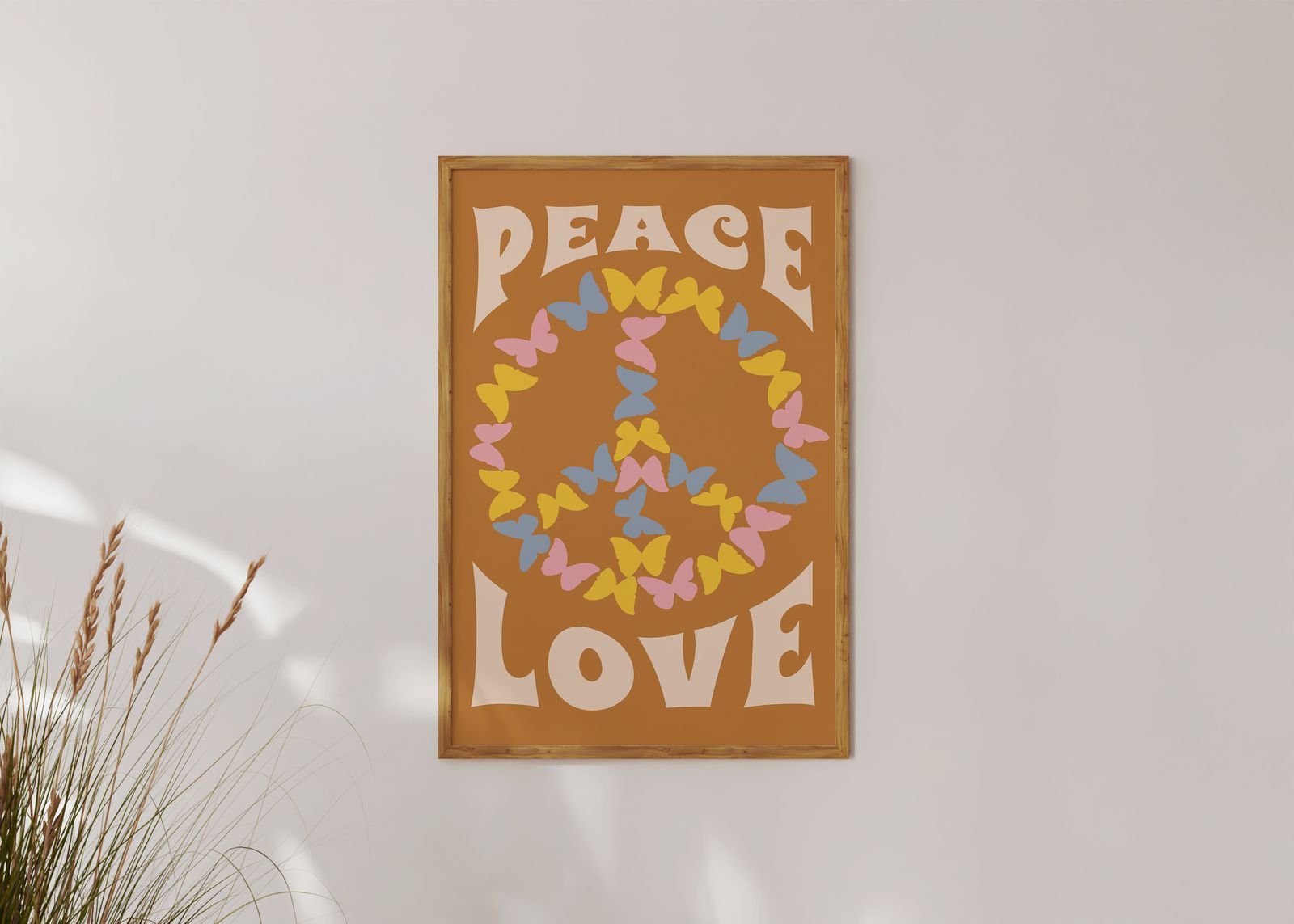 Poster - Vrede en Liefde