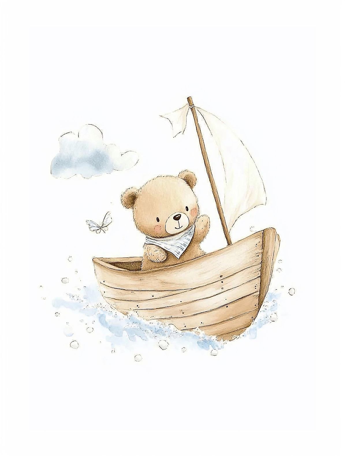Poster - Teddy Bear Zeilen