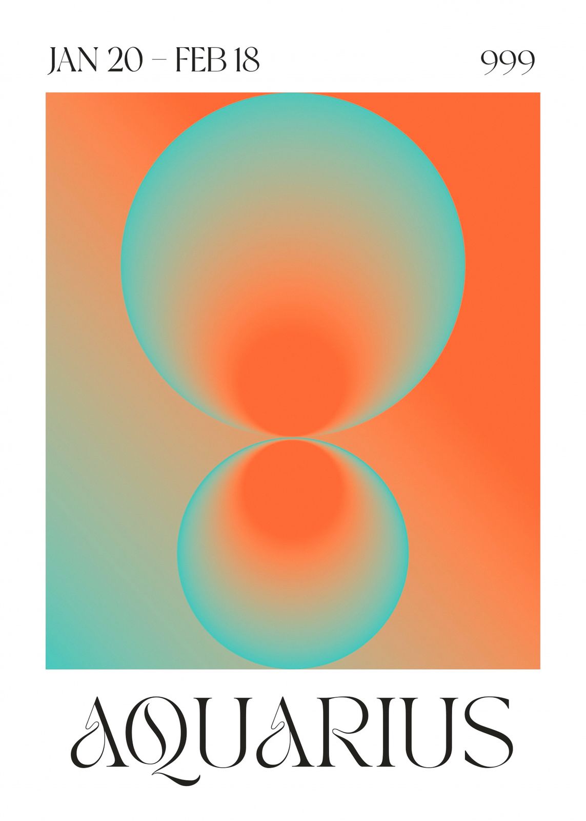 Poster - Waterman Sterrenbeeld