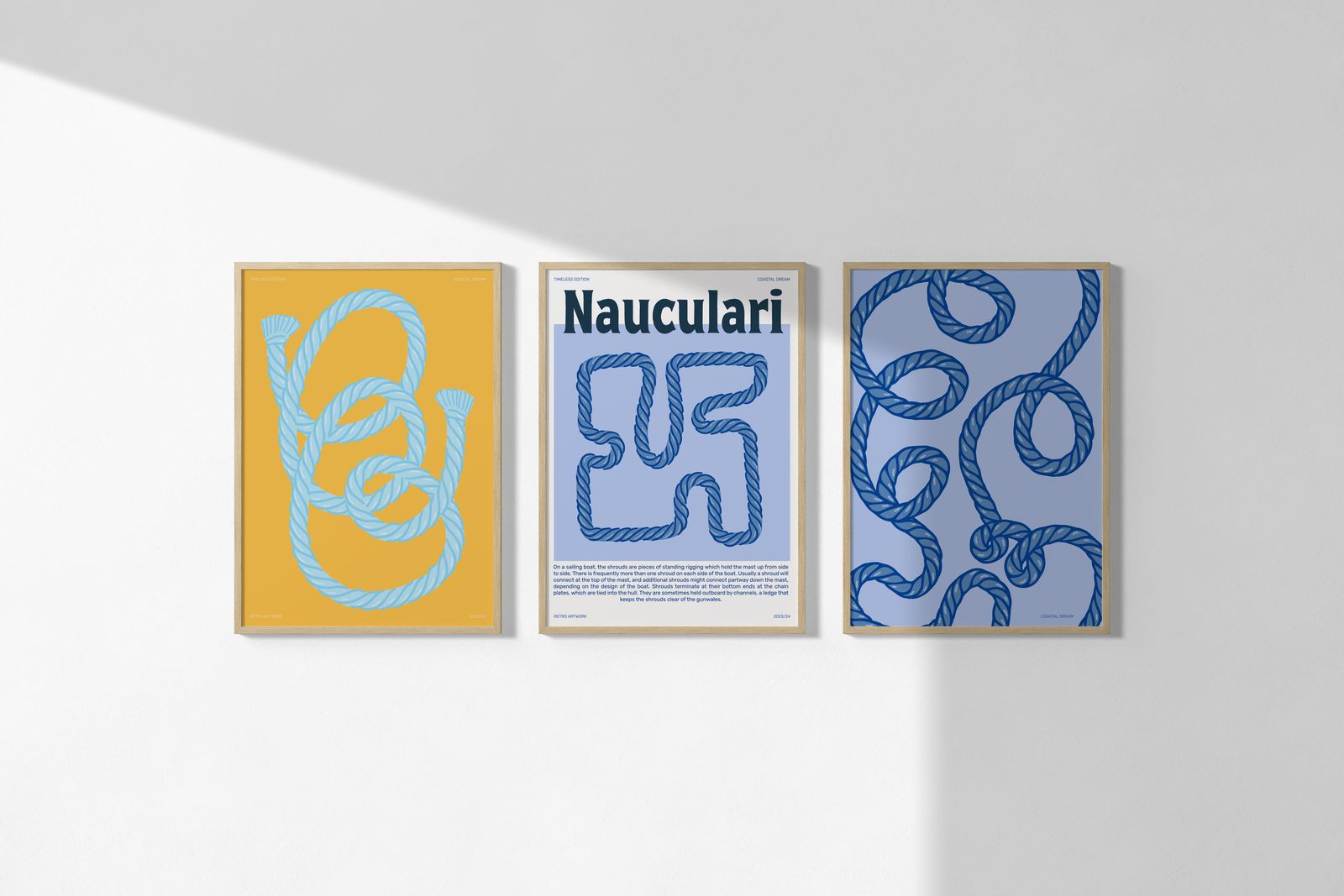 Poster - Coastal Dream Collection / Set van 3