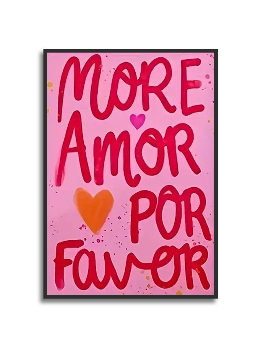 Poster - Meer Amor Alsjeblieft