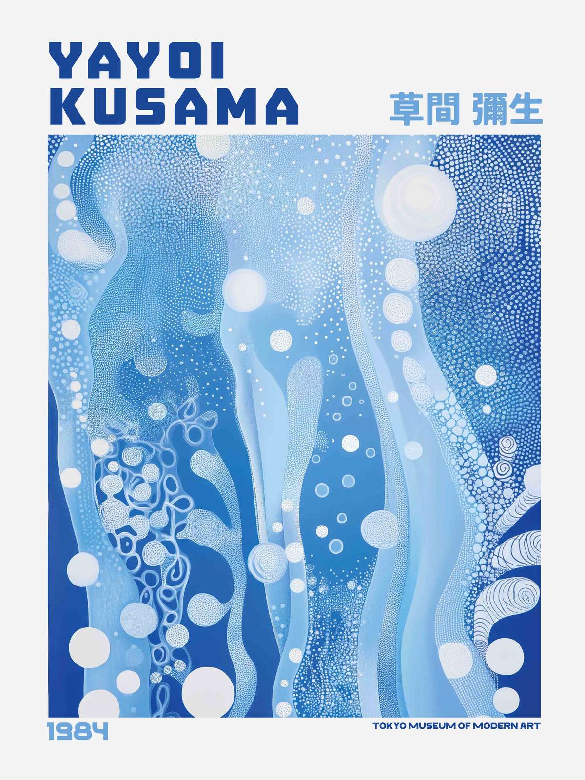 Poster - Geïnspireerd door Yayoi Kusama