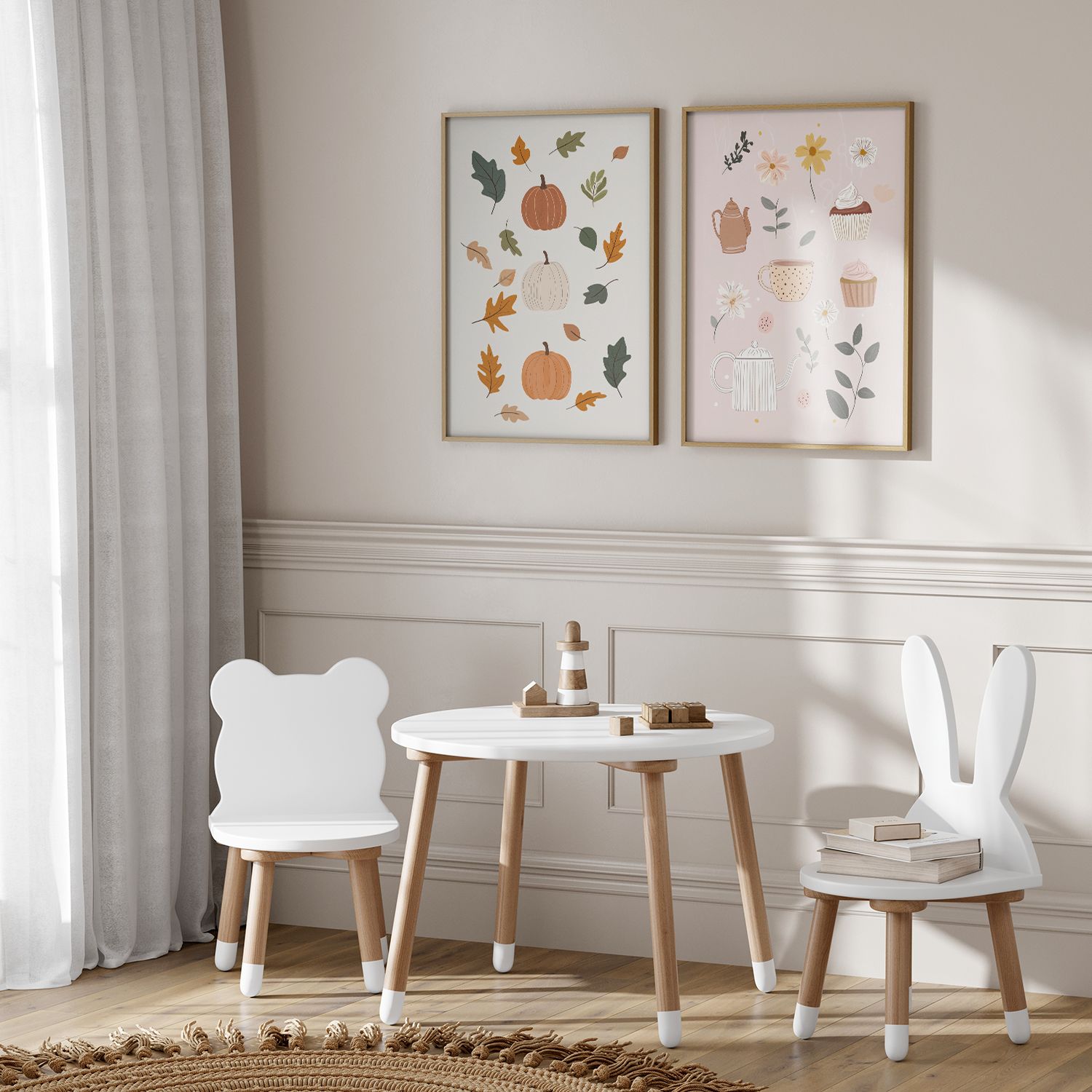 Poster - Herfstvreugde / Set van 2