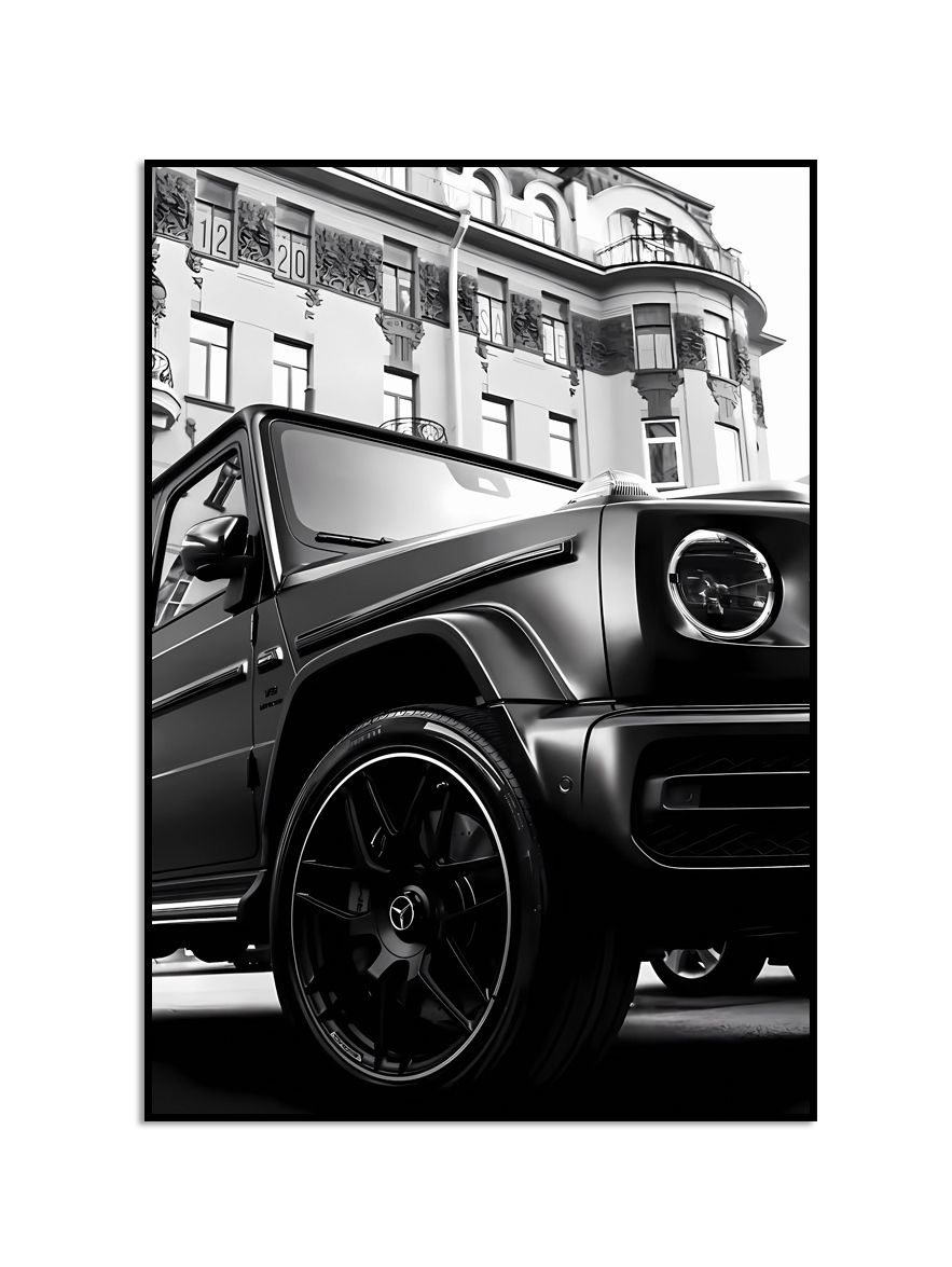 Poster - Klassiek Auto Ontwerp