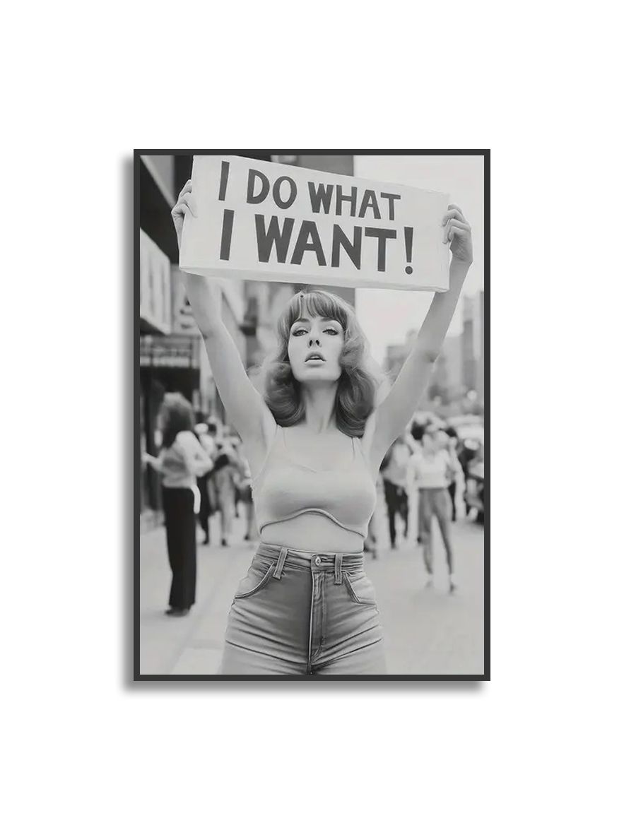 Poster - Ik Doe Wat Ik Wil