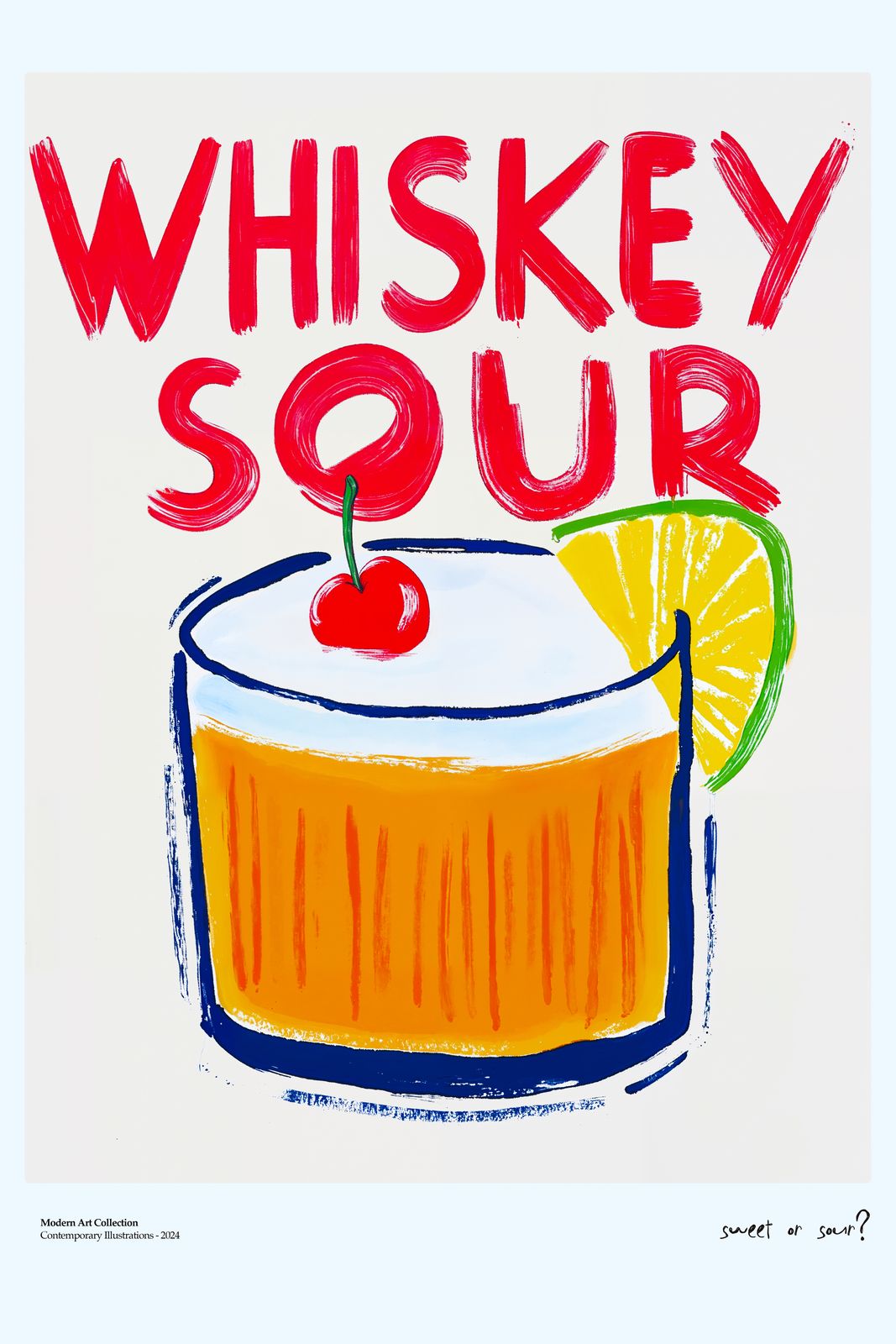 Poster - Whiskey Sour