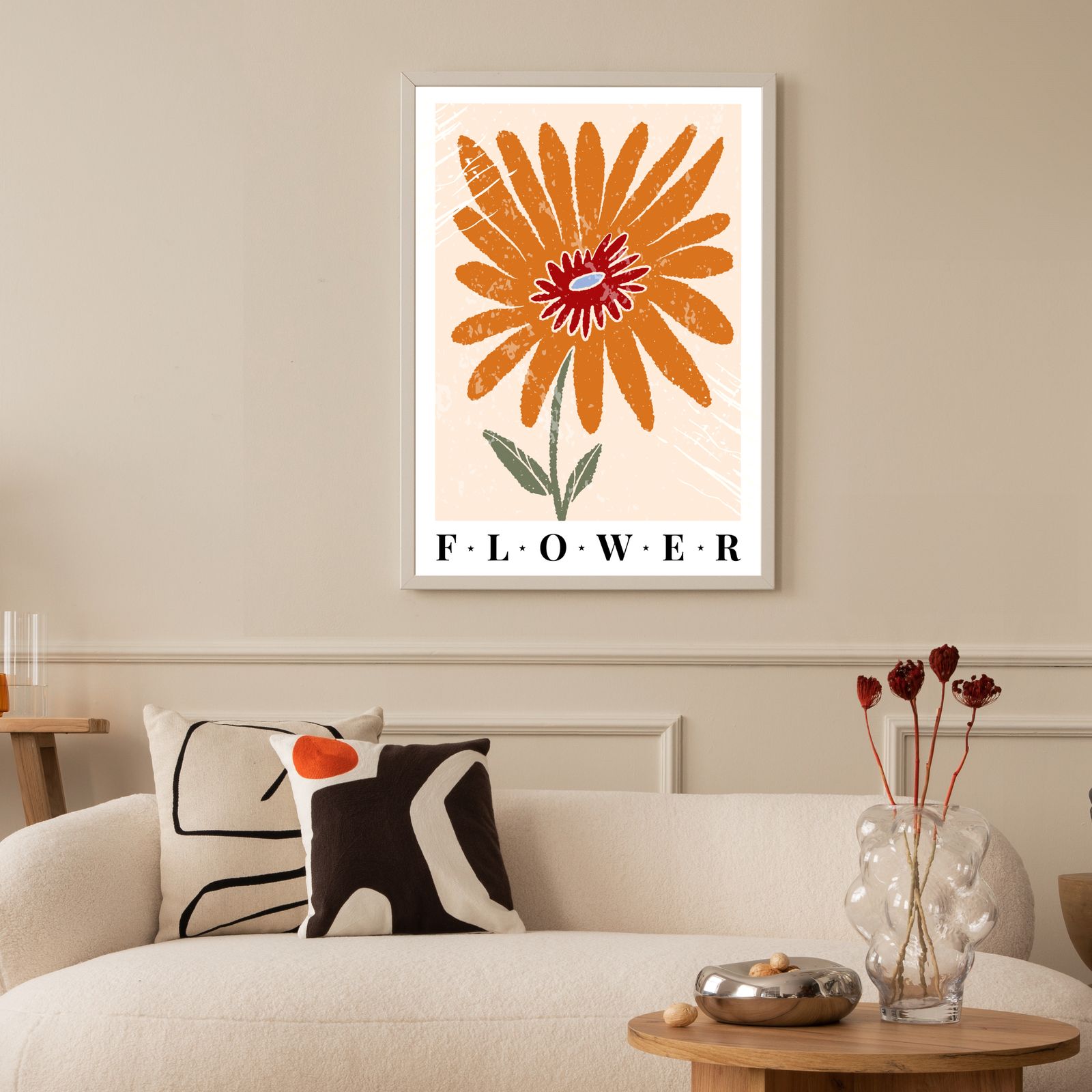 Bloem Kunstposter