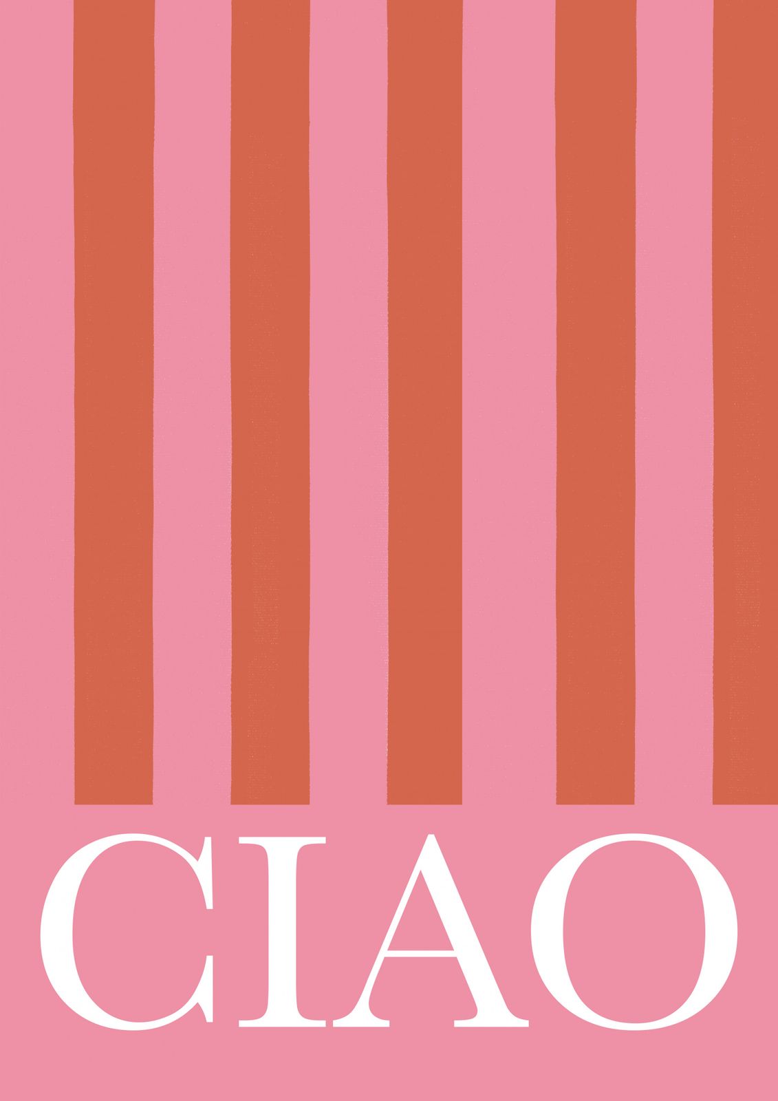 Poster - Ciao Strepen