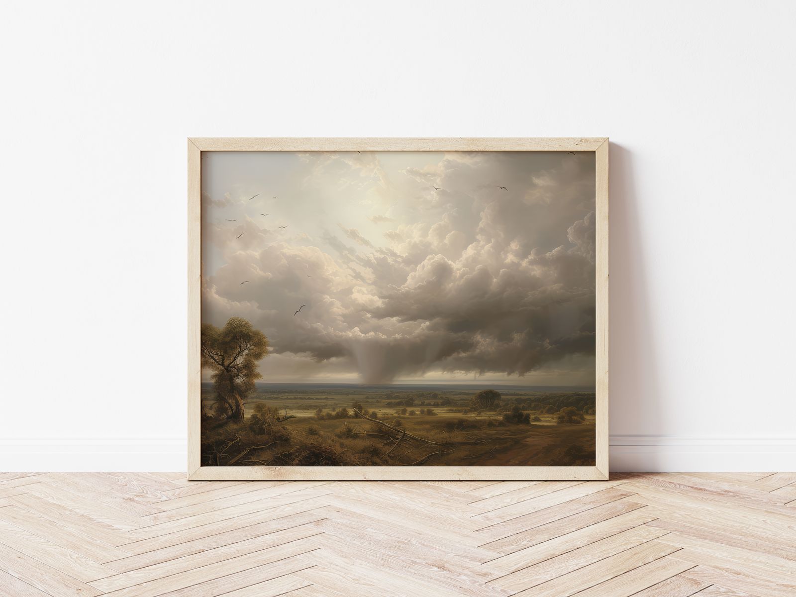 Poster - Dramatisch Landschap