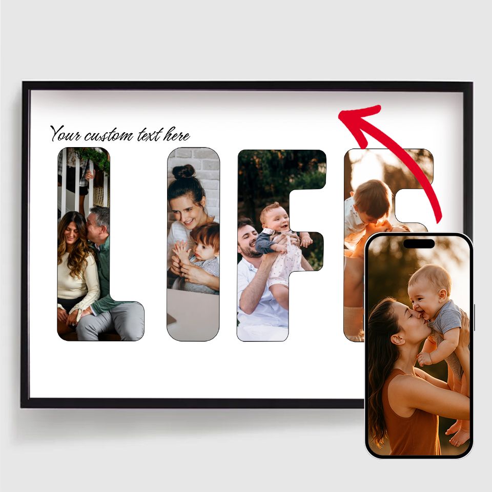 Gepersonaliseerde Posters - Leven - Foto Uploaden