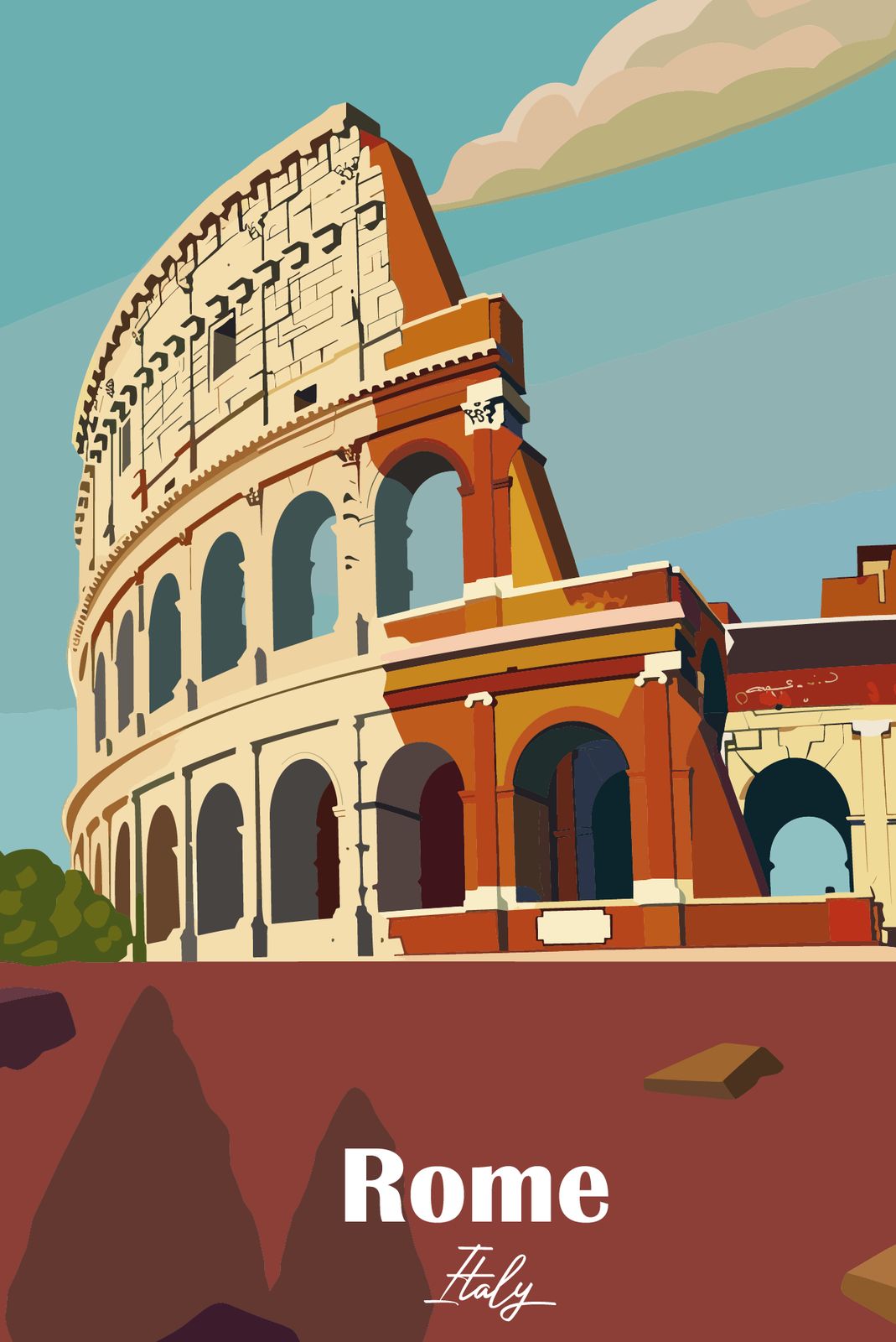 Poster - Rome Italië