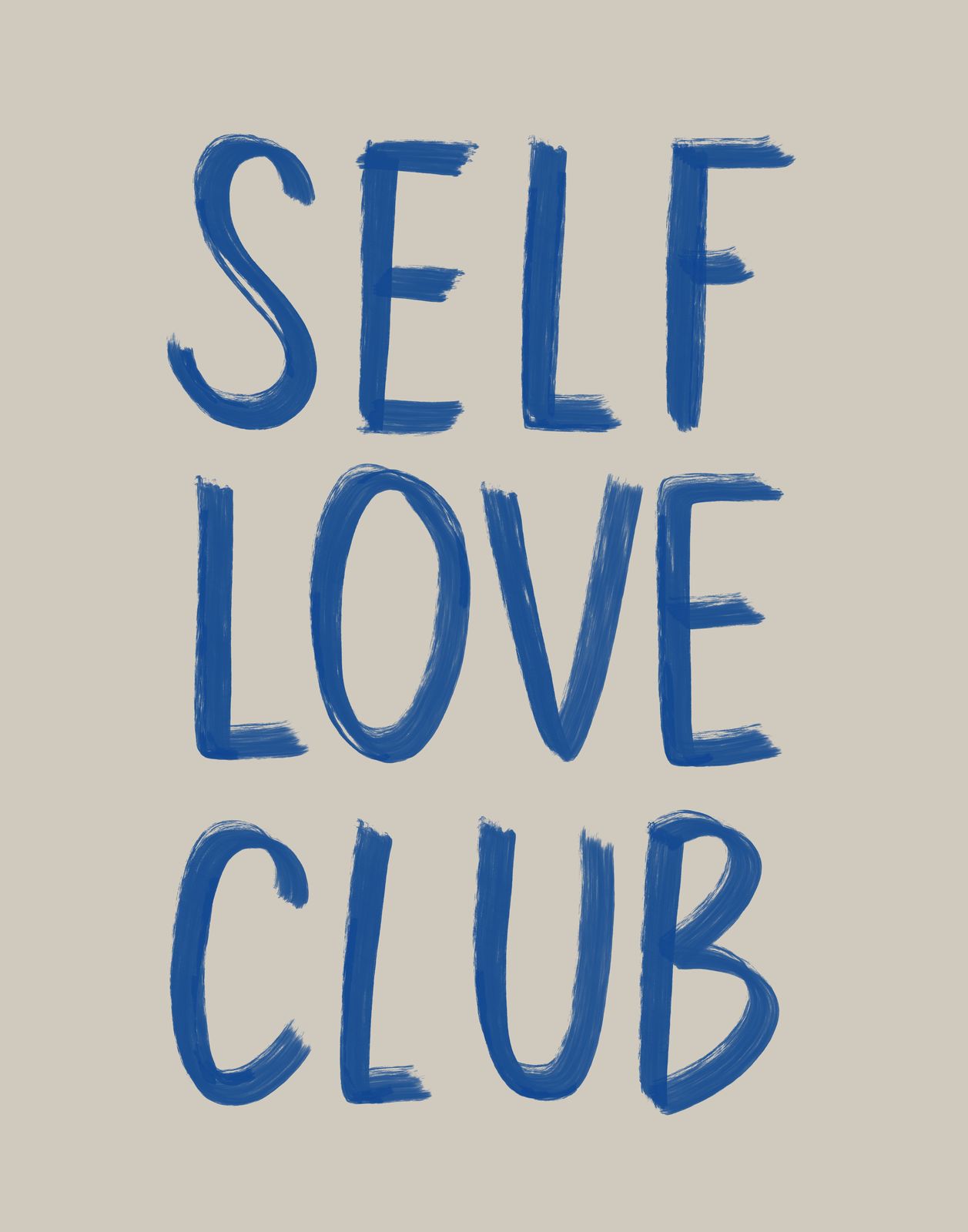 Poster - Self Love Club