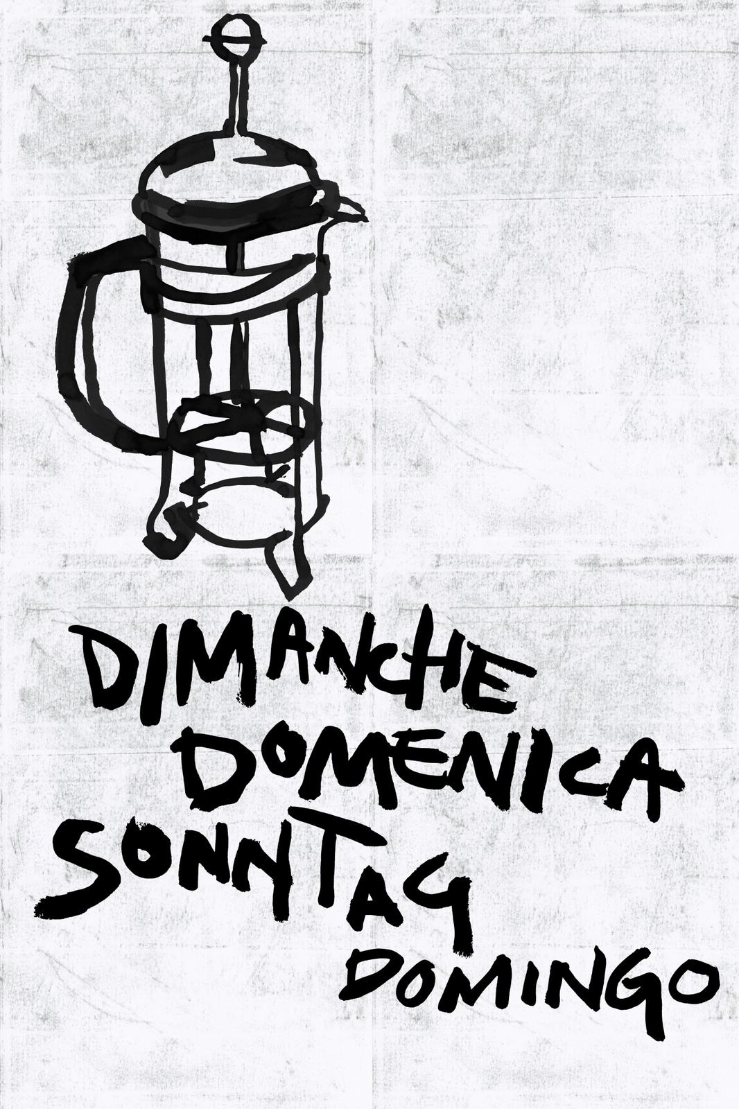 Poster - Koffie Illustratie